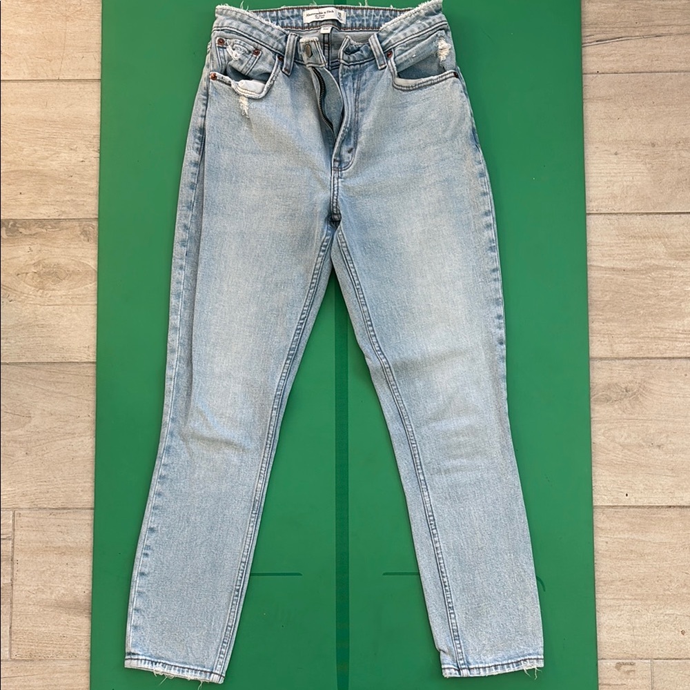 Abercrombie Women's Light Blue the Skinny